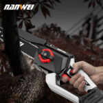 NANWEI 12-Inch Battery-Powered Portable Electric Chainsaw