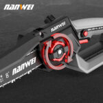 NANWEI 12-Inch Battery-Powered Portable Electric Chainsaw - Image 4