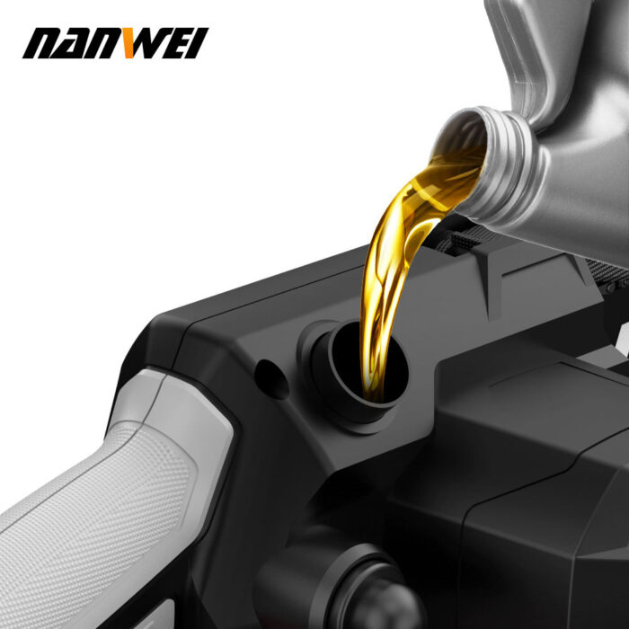 NANWEI 12-Inch Battery-Powered Portable Electric Chainsaw - Image 5