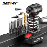 NANWEI 20V Brushless 140Nm Electric Screwdriver