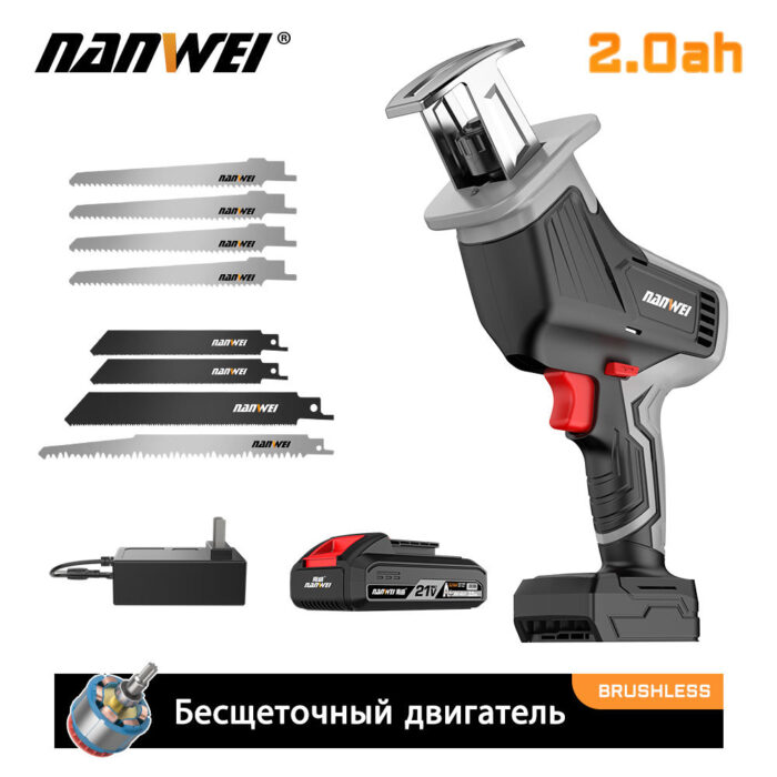 NANWEI 20V Electric Power Reciprocating Saw - Image 2
