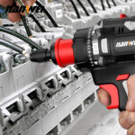 NANWEI 21V Cordless Electric Screwdriver Drill Set