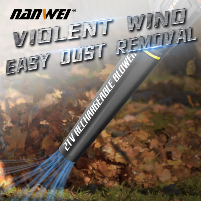 NANWEI Battery Electric Leaf Blower Cordless 400CFM - Image 5