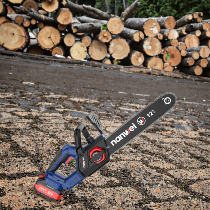 NANWEI ES8122 High Quality 20V Cordless Electric Saw 12 Inch - Image 2