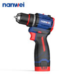 NANWEI Electric Impact Drill 45N.m Cordless Brushless Motor Power Drill