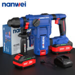 NANWEI H8281 Brushless Cordless Rotary Hammer Drill 20V