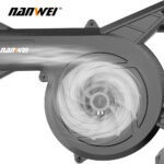 NANWEI High Pressure Cordless Garden Blower Portable 21V - Image 2