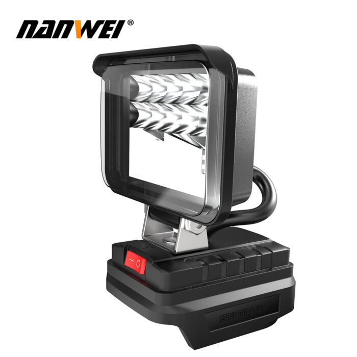 NanWei Industrial Worklight Flashlight 21V Li-ion Battery Outdoor Lighting - Image 2