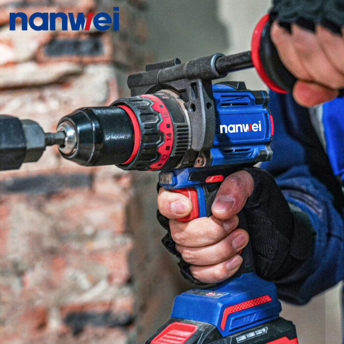 NanWei Professional Lithium-Ion Drill with 150NM Max Power - Image 2