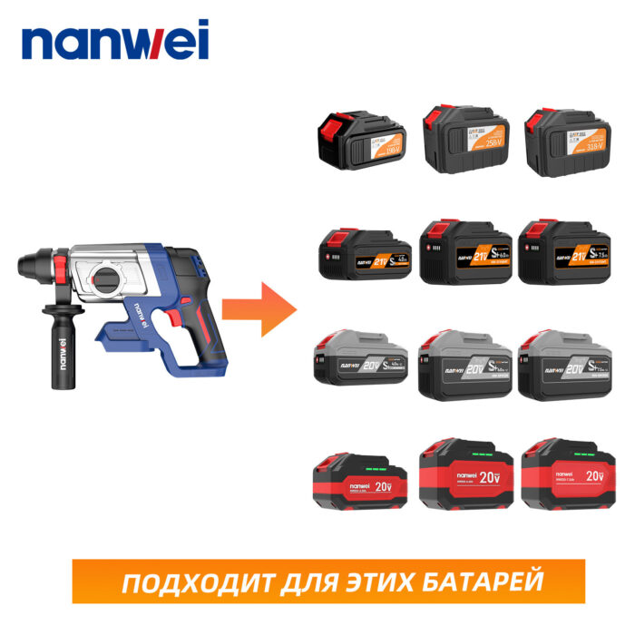 Nanwei 20v 1050r Electric Cordless Drill Tool Sets - Image 3