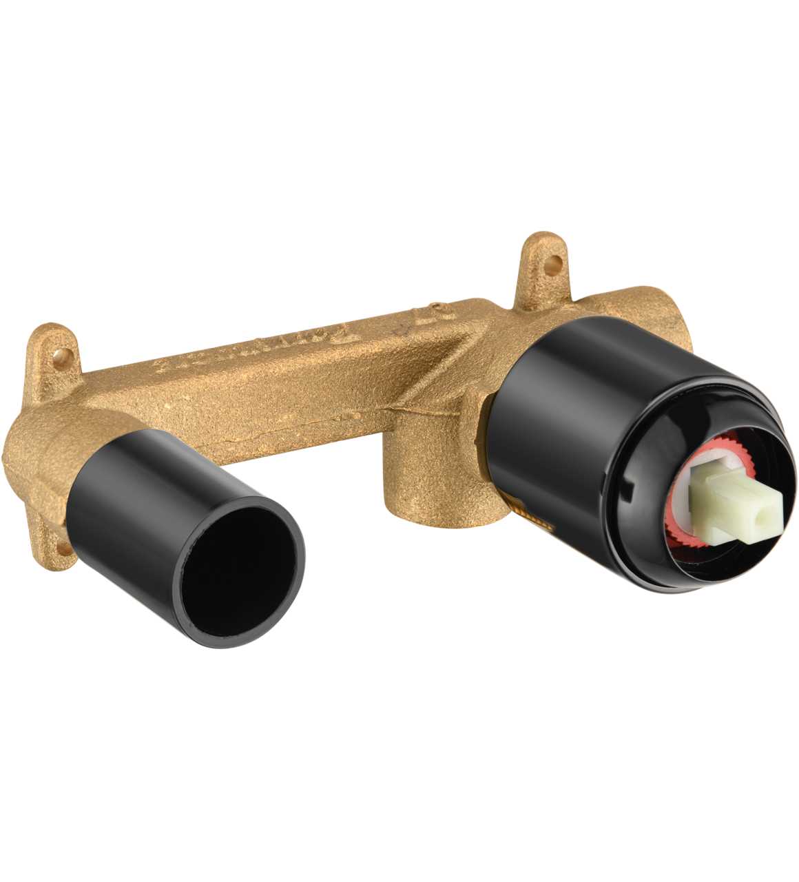 Wall Mounted Basin Mixer Body Matt Black G90027C - Image 1