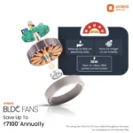 Orient Celiling Fan Ecotech Neu BLDC | 3-Year Warranty 1200MM Matt Brown - Image 7