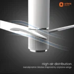 Orient Celling Fan Aeroslim IoT Remote Fan with Light | Warranty 1200mm White - Image 9
