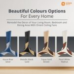 Orient Celling Fan Wendy Shine Azure 48" - Image 5