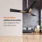 Orient Electric Wendy Ceiling Fan Metallic Black - Gold 48" 1200mm - Image 5