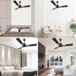 Orient Electric Wendy Ceiling Fan Metallic Black - Gold 48" 1200mm - Image 6